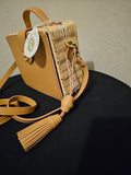 Spartina 449 Mystic Mermaid Tassel Box Shoulderbag Tote Crossbody BRAND NEW