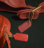 Coach Vintage Legacy 9017 Abby USA Red Crossbody Shoulderbag