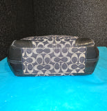 Coach Signature Denim Gallery Tote  Shoulderbag Handbag  Satchel with Wristlet