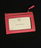 Coach 45314 Leather Suede Oxblood Crossbody Clutch with BONUS ID Holder NEW