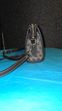 Dooney Bourke Vintage  Logo Charm Crossbody Shoulderbag with Kisslock Wallet