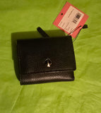 Kate Spade Vintage Italian Leather Whipstitch Tote Carryallwith Wallet
