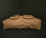 Abaco Vintage Leather Brass Tote Satchel Shoulderbag