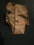 Abaco Vintage Leather Brass Tote Satchel Shoulderbag