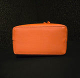 Nanette Lapore 2-Way Vegan Tangerine Bucket Tote Shoulderbag Crossbody with Match Wallet