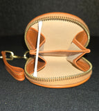 Dooney Bourke Vintage AWL Nubuck British Tan Wristlet Coin Purse BNWOT FLAWLESS