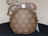 Bears Bargains AV Logo Double Zip Crossbody Shoulderbag 