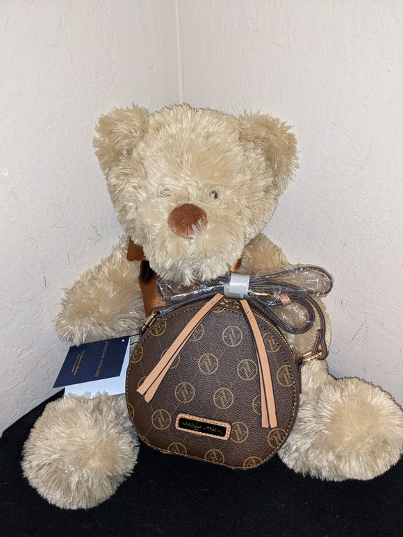 Bears Bargains AV Logo Double Zip Crossbody Shoulderbag 