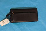 Nautica Money Manager Clutch Organizer Wallet w/RFID Blocking Protection Navy