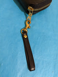 Dooney Bourke Rare Vintage All Weather Leather Zip Around Wristlet Bag Pouch NEW