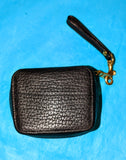 Dooney Bourke Rare Vintage All Weather Leather Zip Around Wristlet Bag Pouch NEW