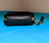 Dooney Bourke Rare Vintage All Weather Leather Zip Around Wristlet Bag Pouch NEW