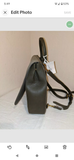 Vegan Leather Suede Stain Resistant Backpack Laptop Shoulderbag Sling Bag